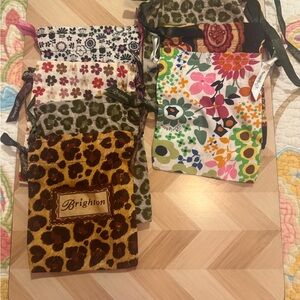 Brighton Floral and Animal Print Pouches